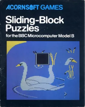 Sliding Block Puzzles (19xx)(Acornsoft) box cover front